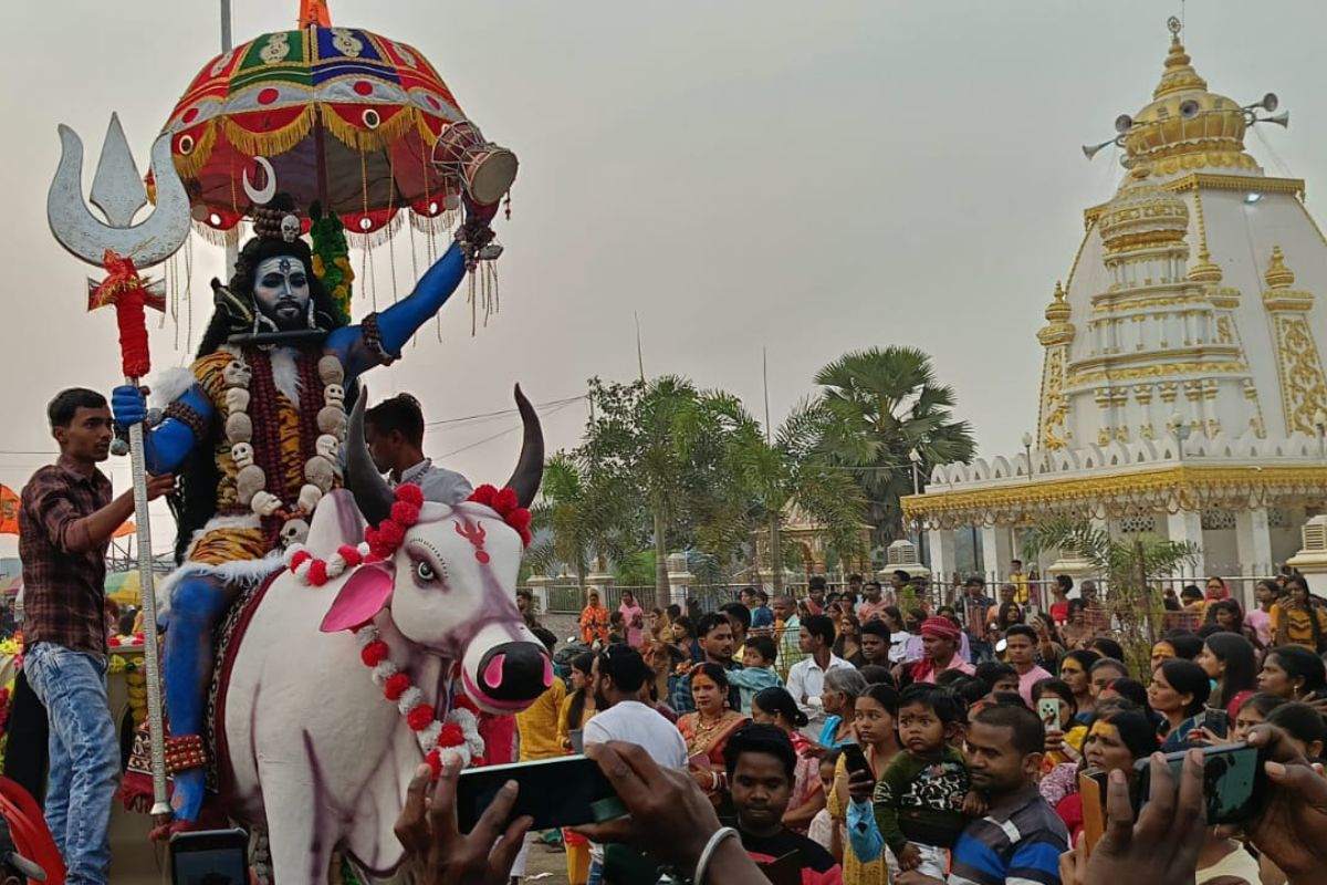 maha shivratri celebration in dhanbad