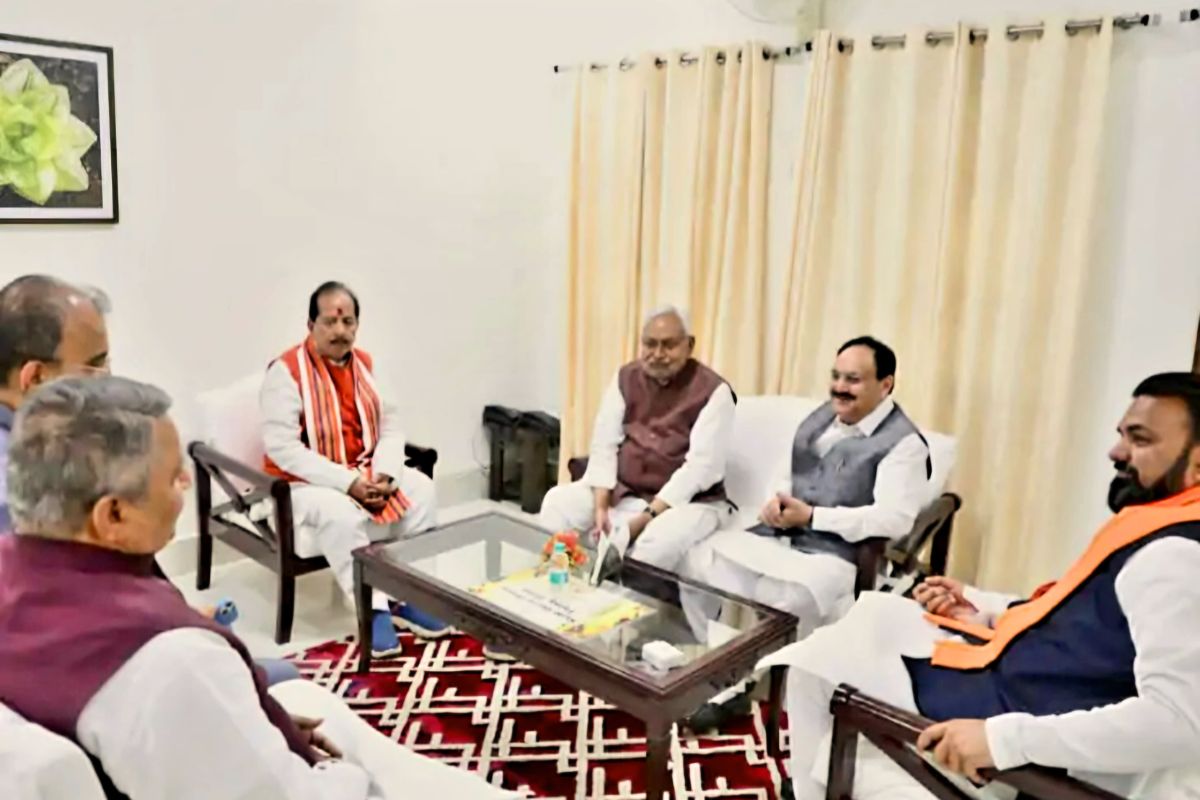 nitish cabinet| Bihar Cabinet Expansion: S Siddharth reached Raj Bhavan with the list of ministers.