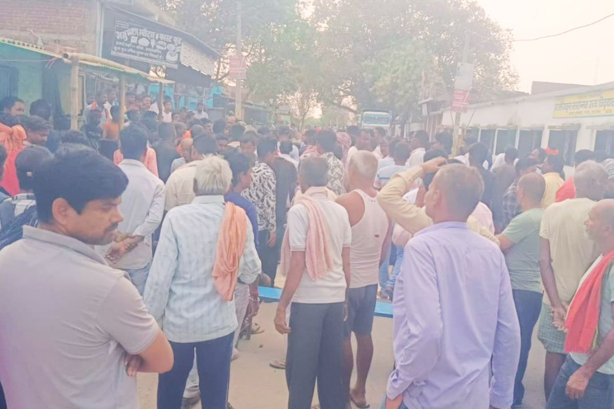 palamu news road accident