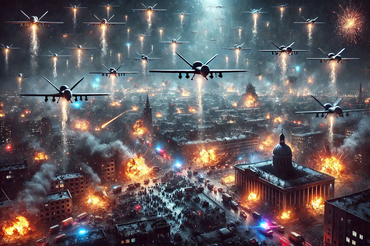 Russia Attack 267 drones in Ukraine