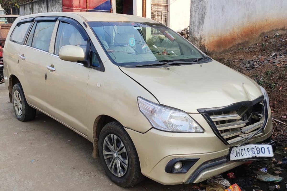 road accident in dhanbad