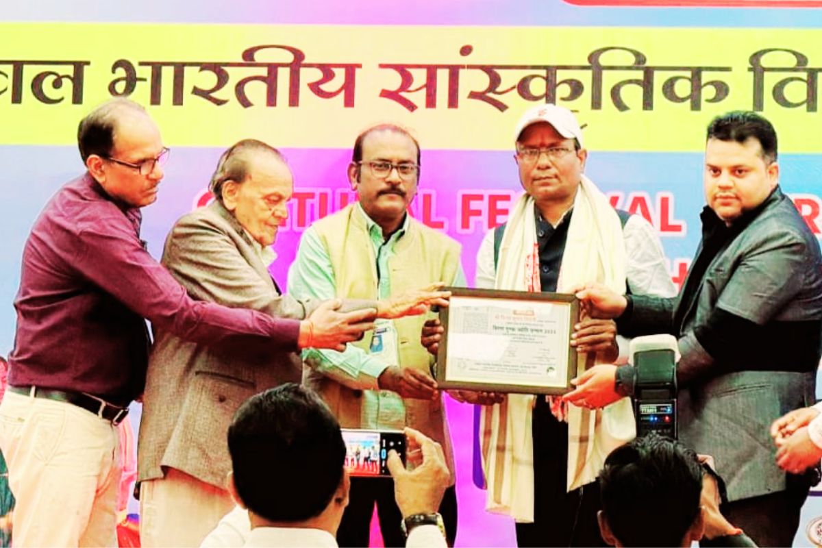 vinay tiwari khortha birsa munda jyoti samman