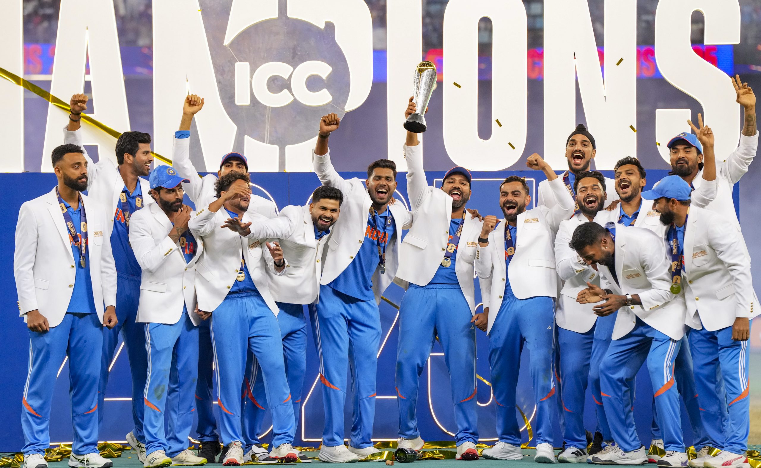 ICC Champions Trophy 2025: Indian cricket team