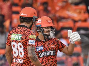 SRH vs RR: Ishan Kishan celebrates his century