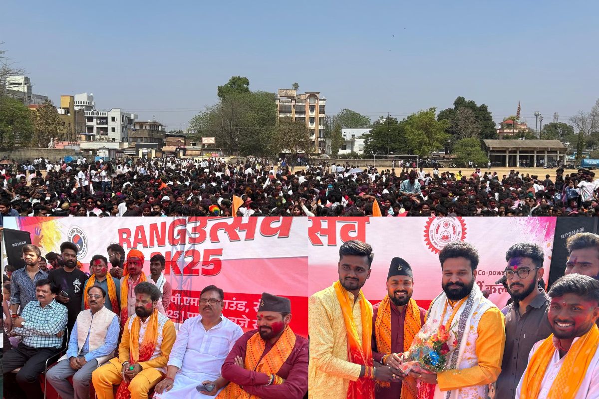 ABVP holi 2025 in dspmu
