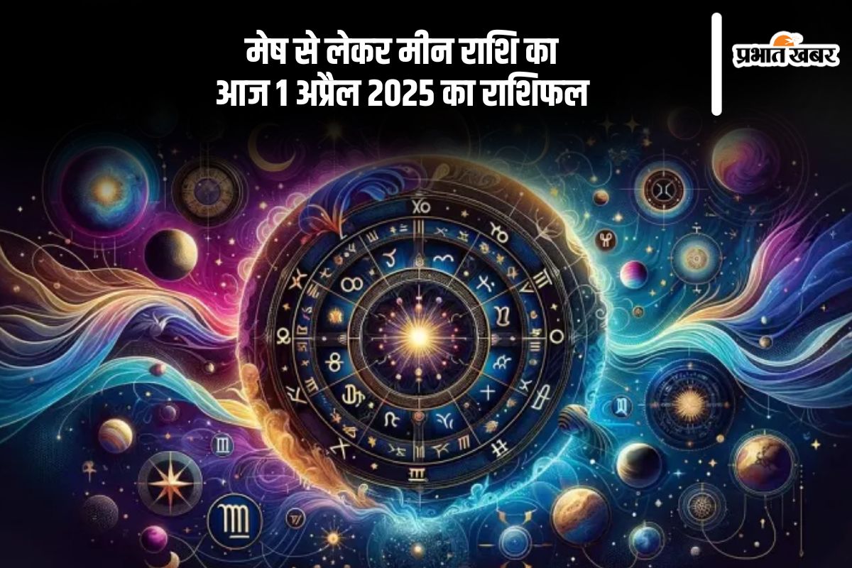 Aaj Ka Rashifal 1 April 2025 in Hindi (AI Generated Image)