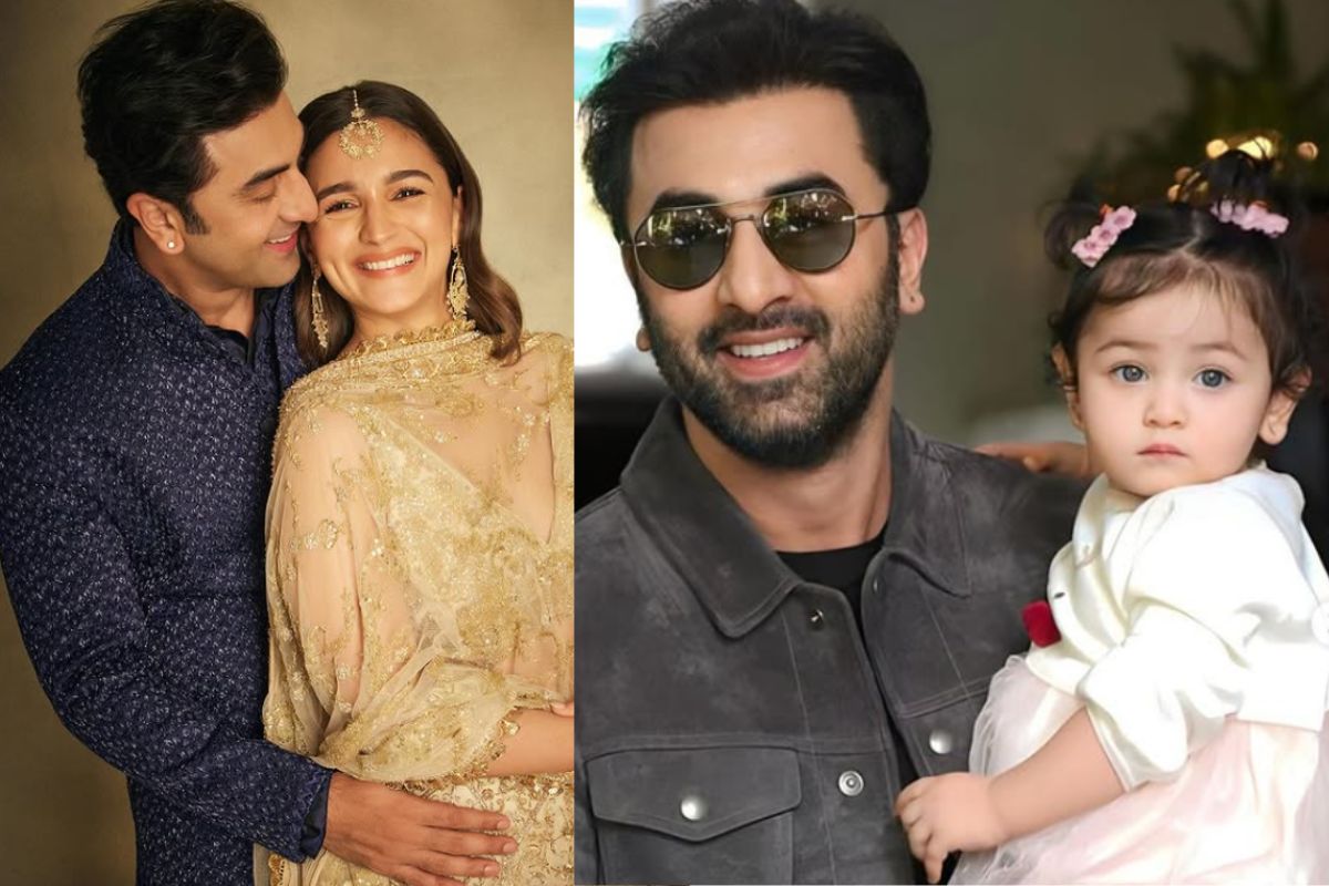 Ranbir Kapoor, Alia Bhatt and Raha Kapoor