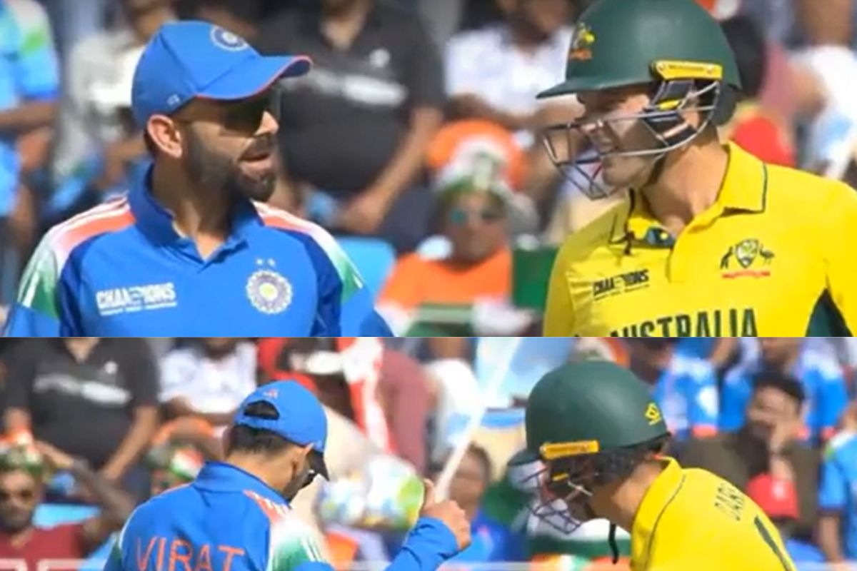 Alex Carey and virat kohli