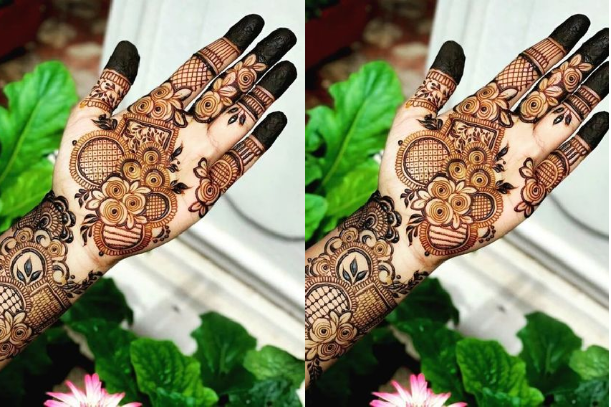 Arabic Mehndi Design for Eid