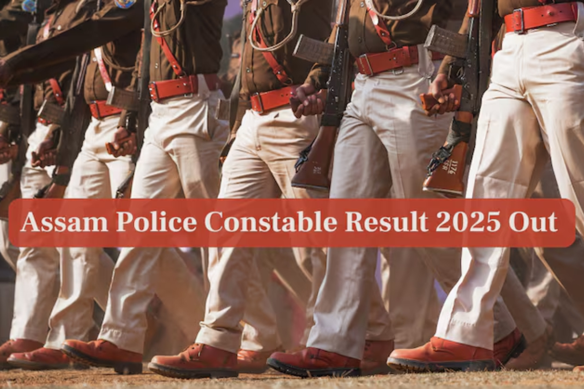 Assam Police Constable Result 2025 Out