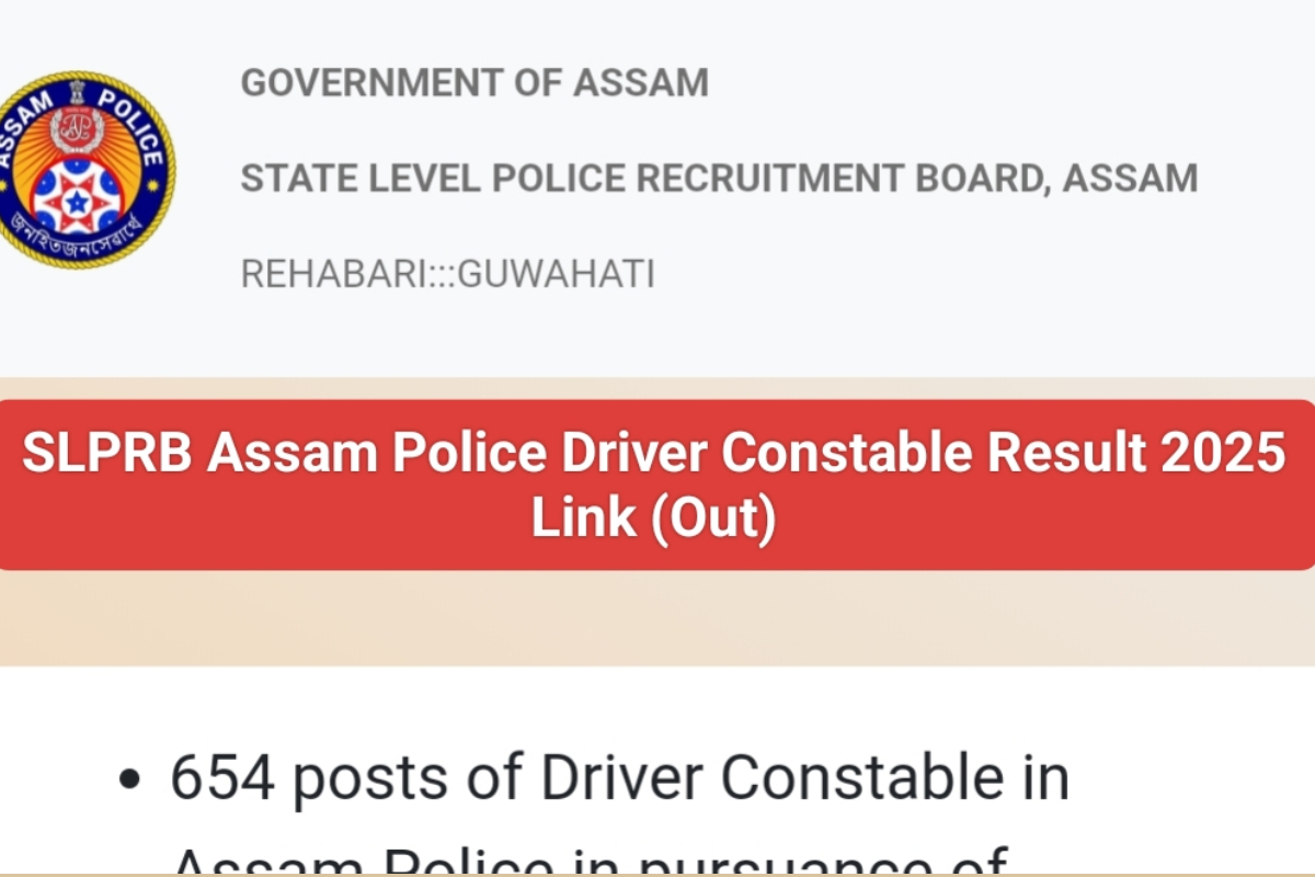 Assam Police Result 2025