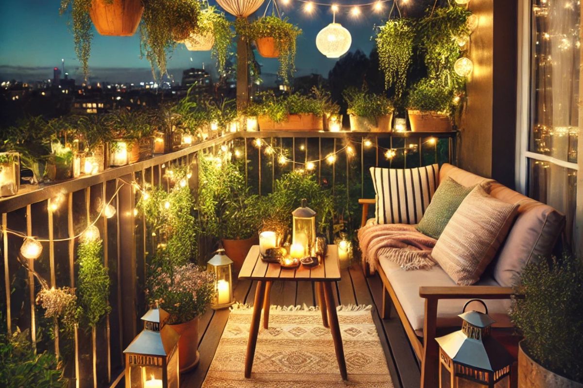 Balcony decoration