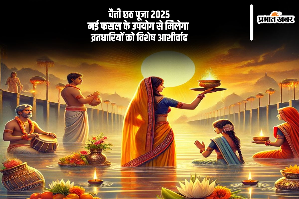 Chaiti Chhath 2025 importance of prasad (AI Generated Image)