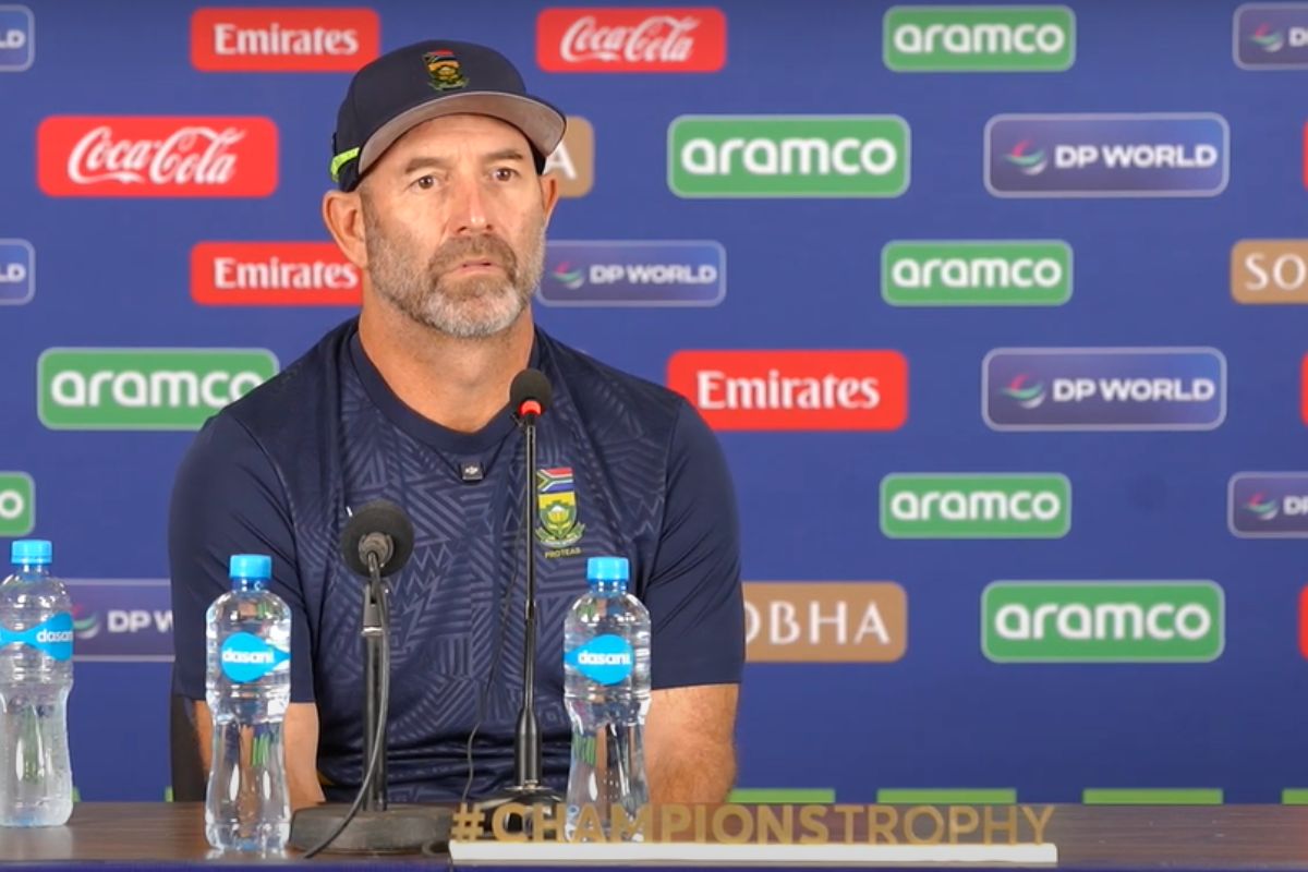 Rob Walter SA Cricket Coach.