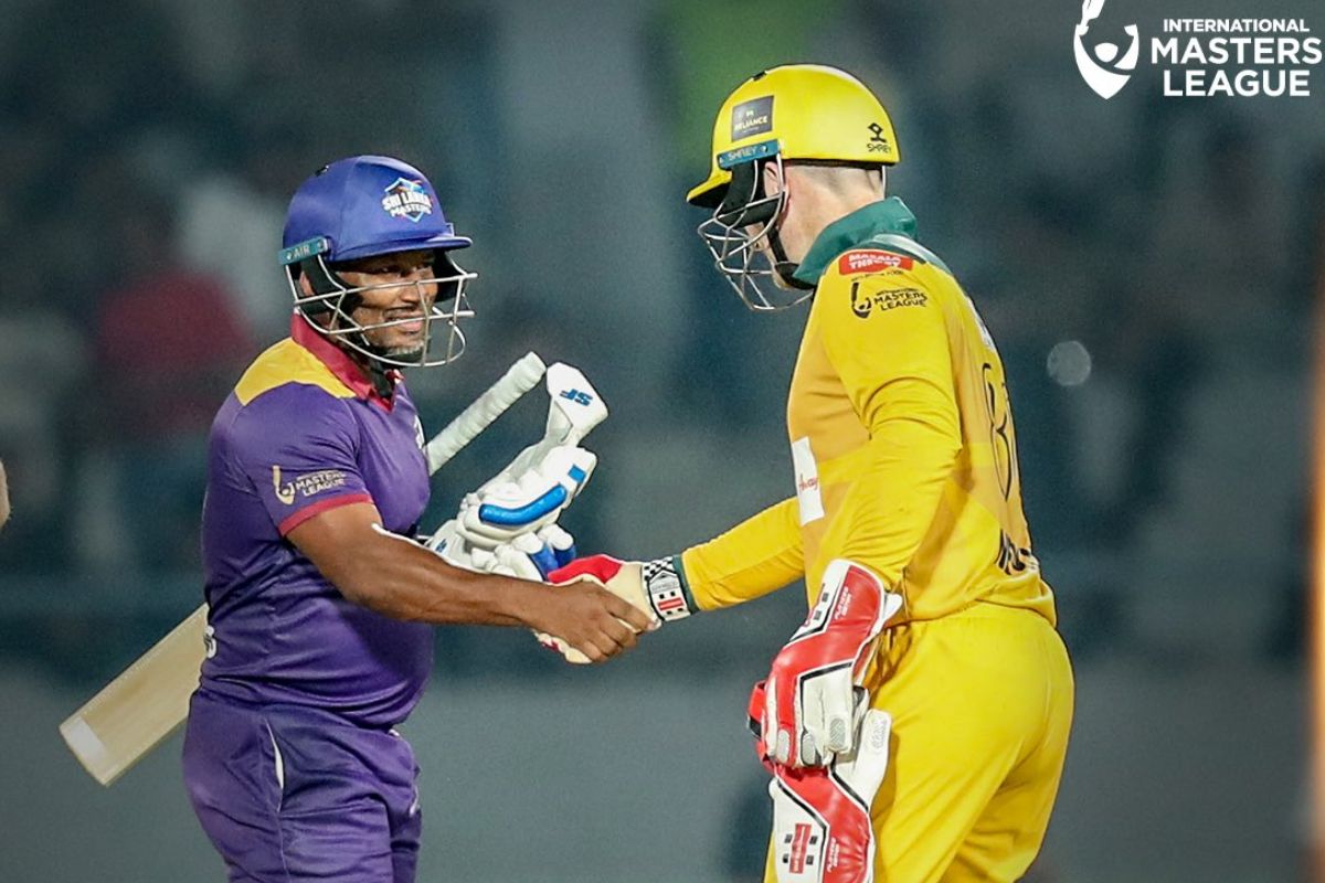 IML Sri Lanka Masters beat Australia Masters.
