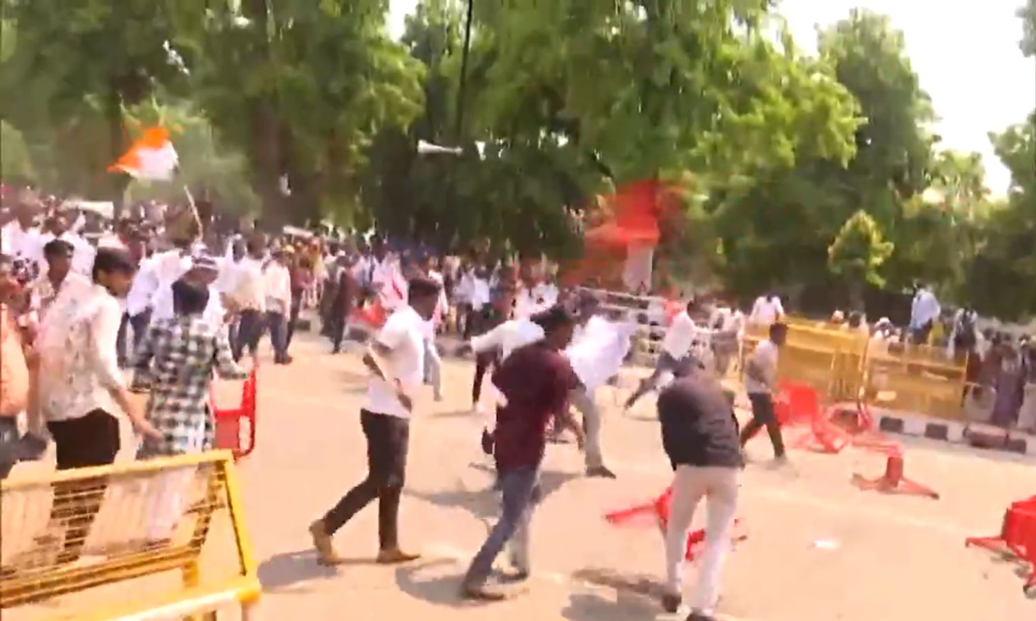 Congress protests