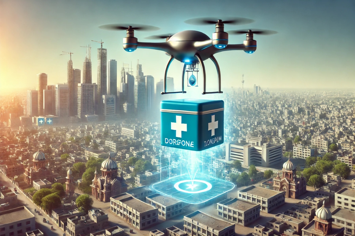 Cornea Transport Drone in India