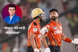 Sourav Ganguly on Shreyas Iyer.