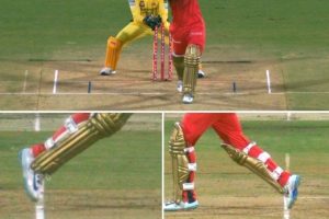 MS Dhoni Stumping