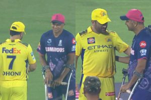 MS Dhoni and Rahul Dravid.