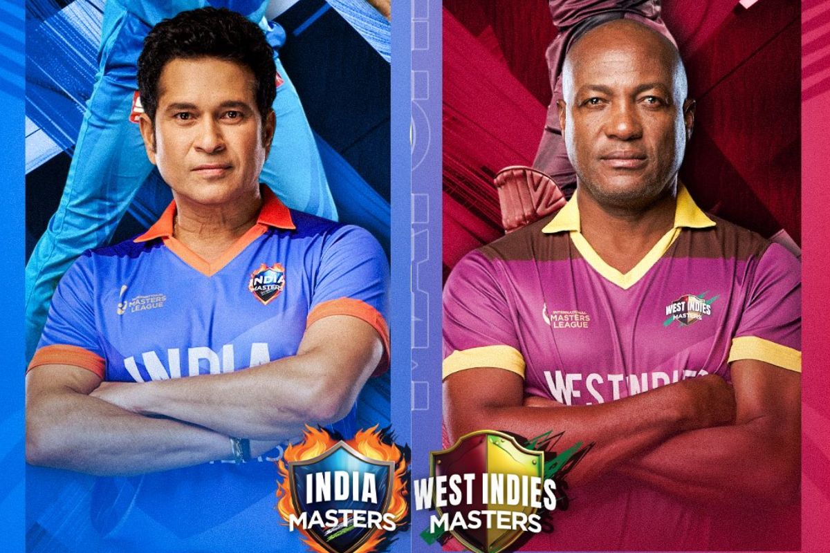 India Masters vs West Indies Master.