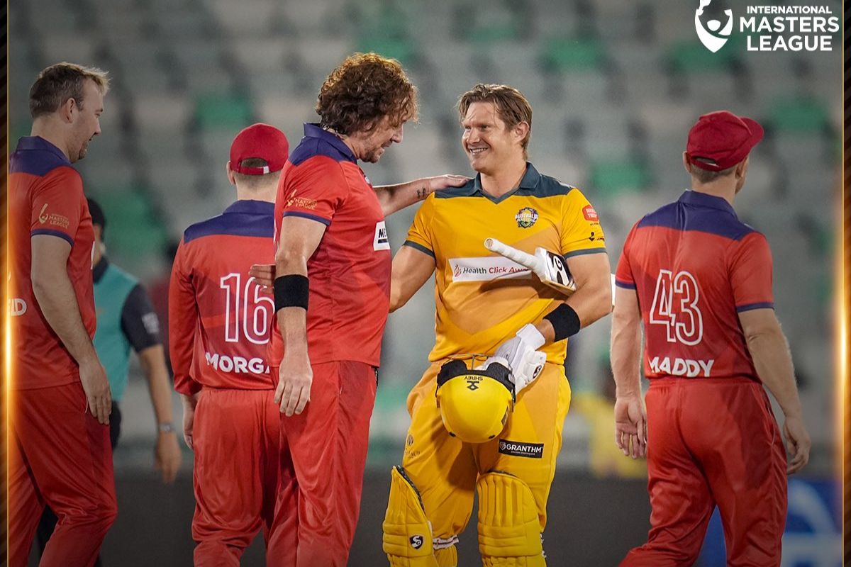 Australia Masters vs England Masters.