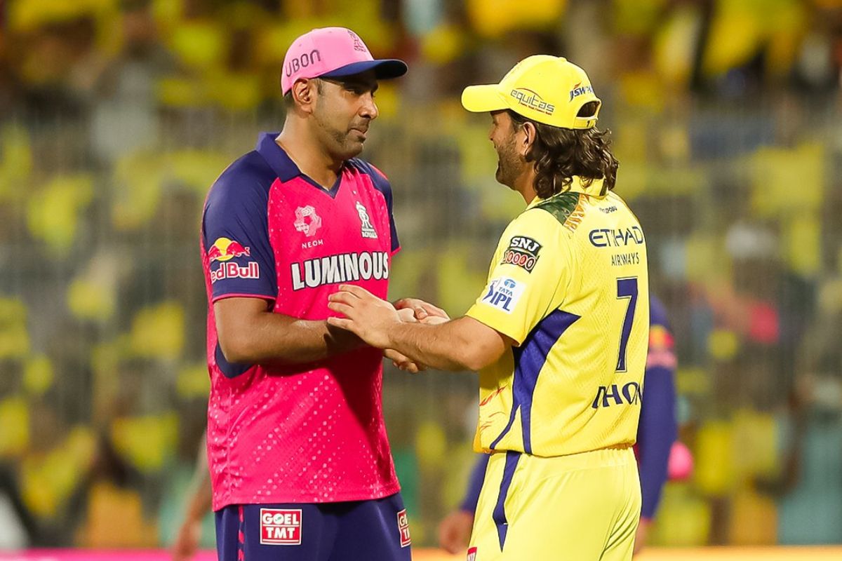 R Ashwin and MS Dhoni.