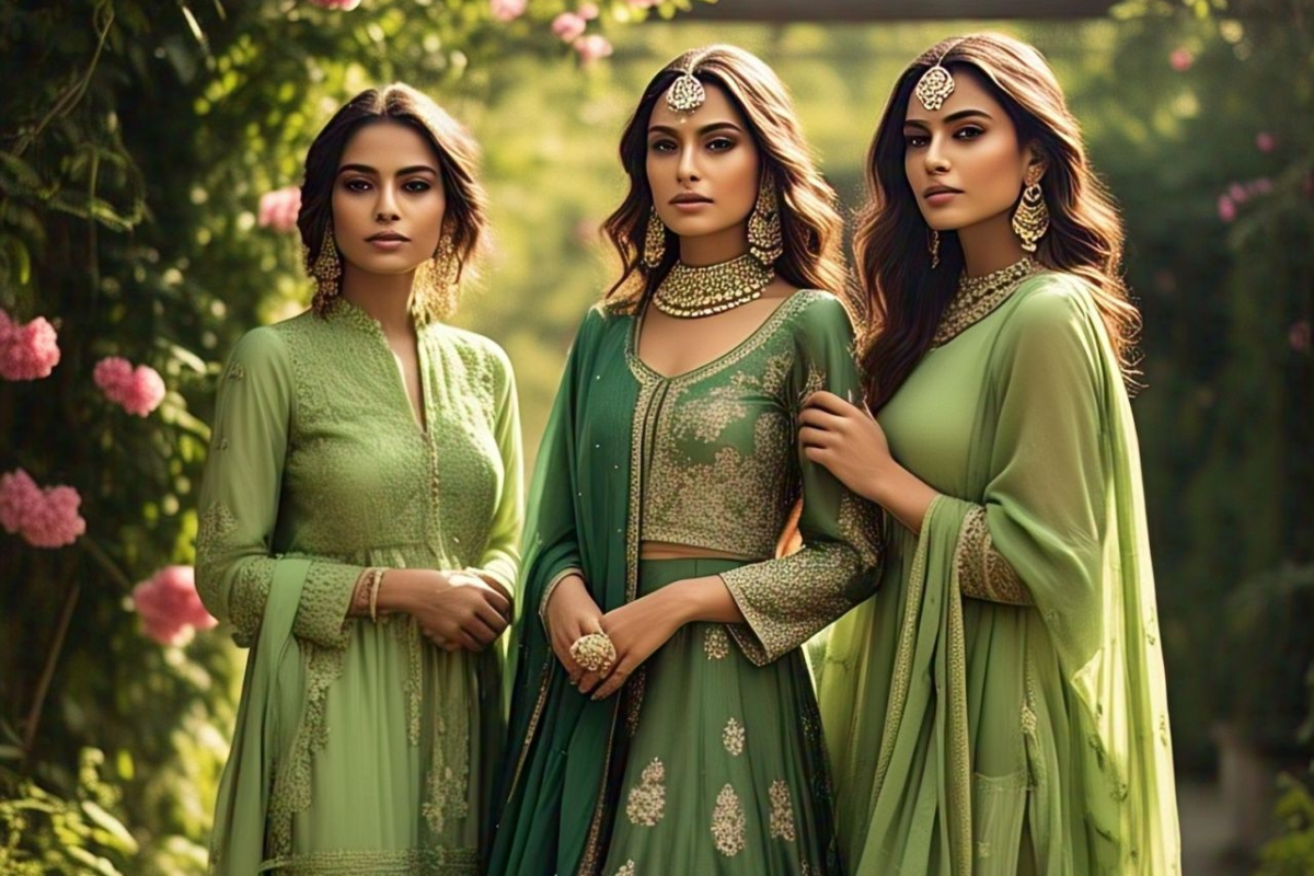 EID Special Green Suits