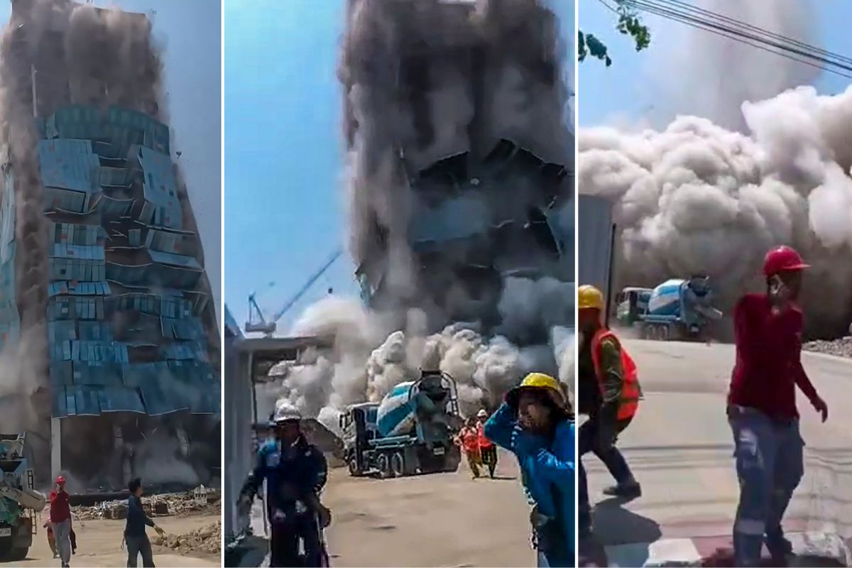 Earthquake in Myanmar