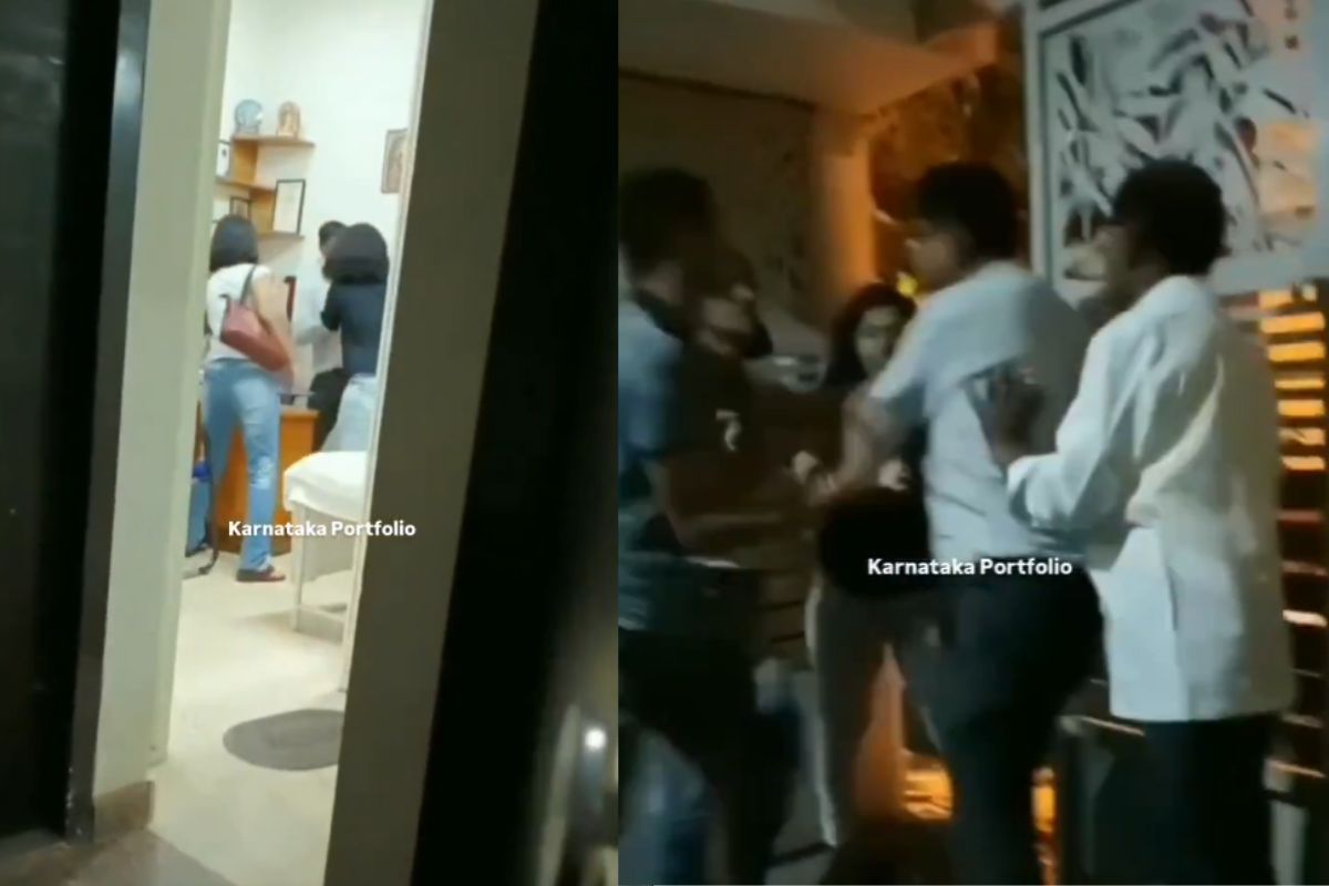 Female doctor brutally beat saas sasur in Bengaluru
