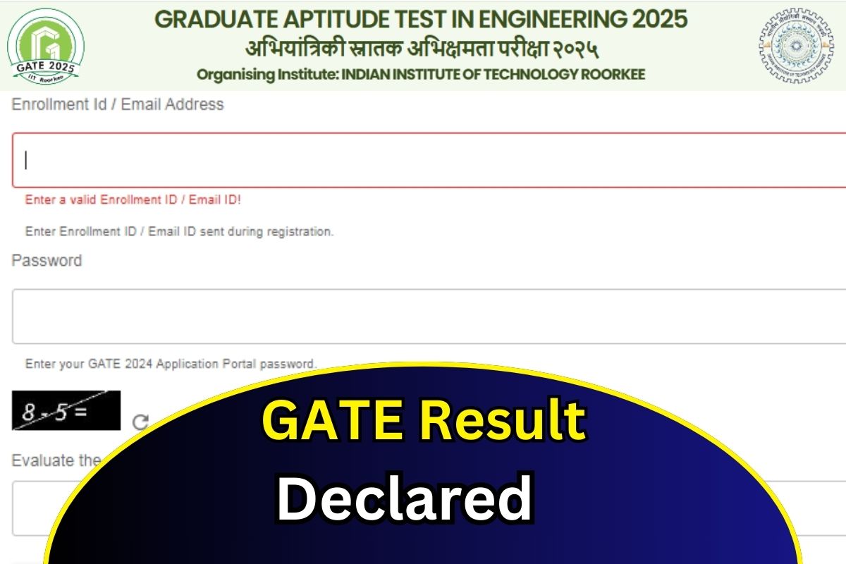GATE Result 2025
