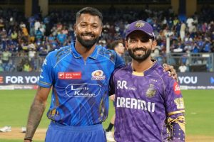 IPL 2025 MI vs KKR: Hardik Pandya and Ajinkya Rahane