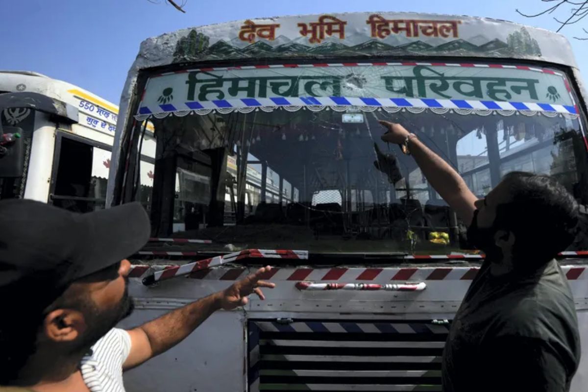Himachal Pradesh 600 buses of will not stop in Punjab