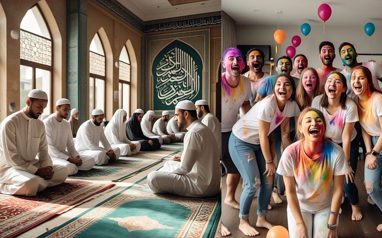 Holi Vs Jume Ki Nazam