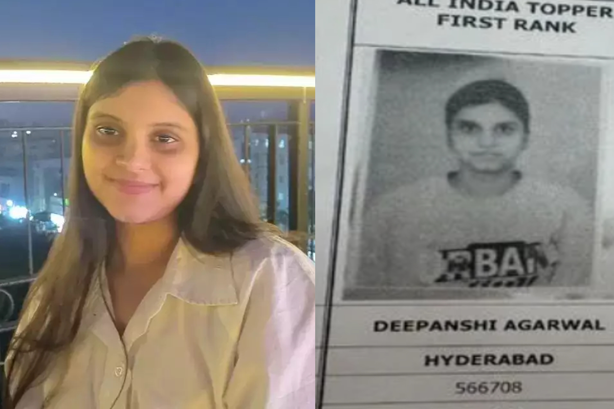 ICAI CA Topper 2025 Deepanshi Agarwal