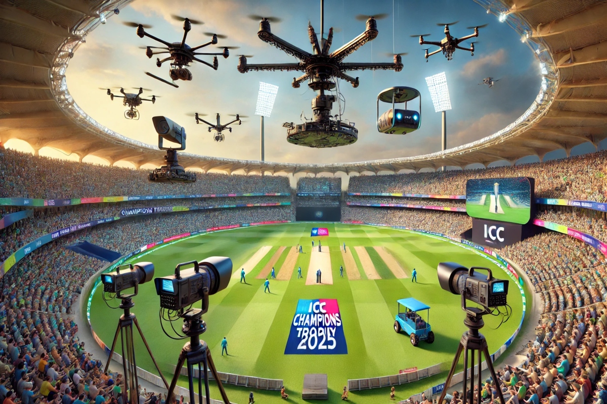 ICC Champions Trophy 2025 Cameras