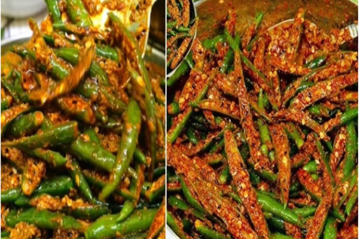 Instant Hara Mirch Achar Recipe