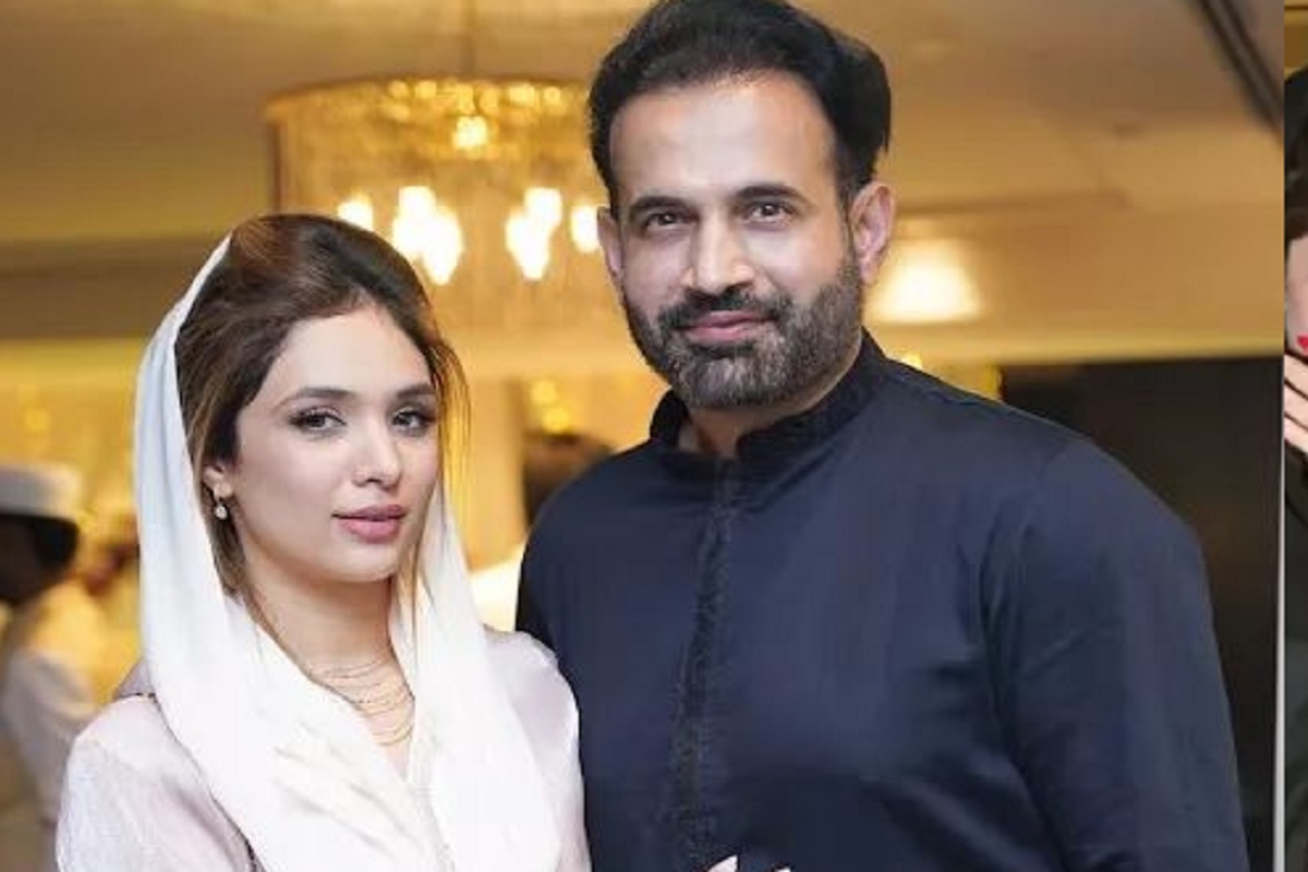 Irfan Pathan and Saba Beg