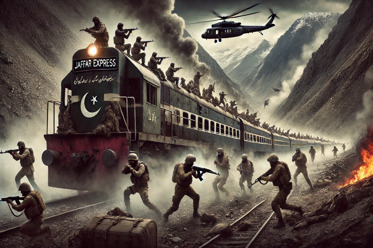 Jaffar Express Hijack in Pakistan