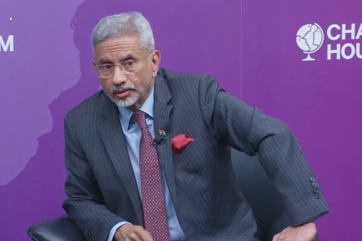 Jaishankar at Chatham House think tank in London