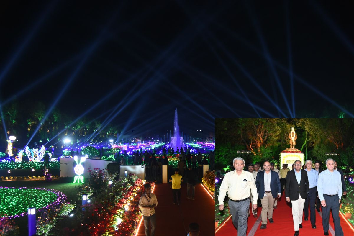 Jamsedji Tata Birth Anniversary lighting