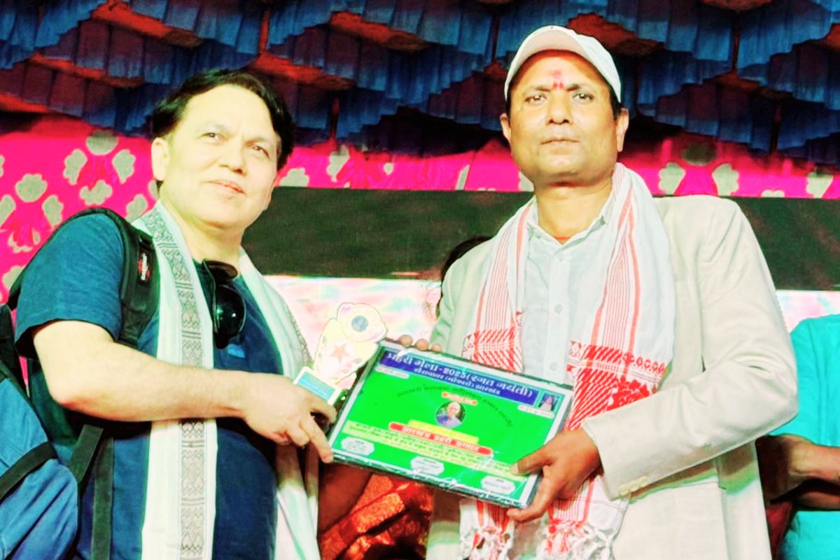 Jharkhand Prahari Samman Vinay Tiwari Khortha