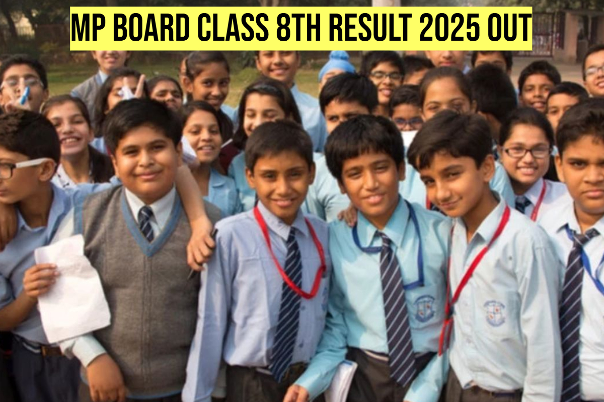MP Board Class 8th Result 2025 OUT