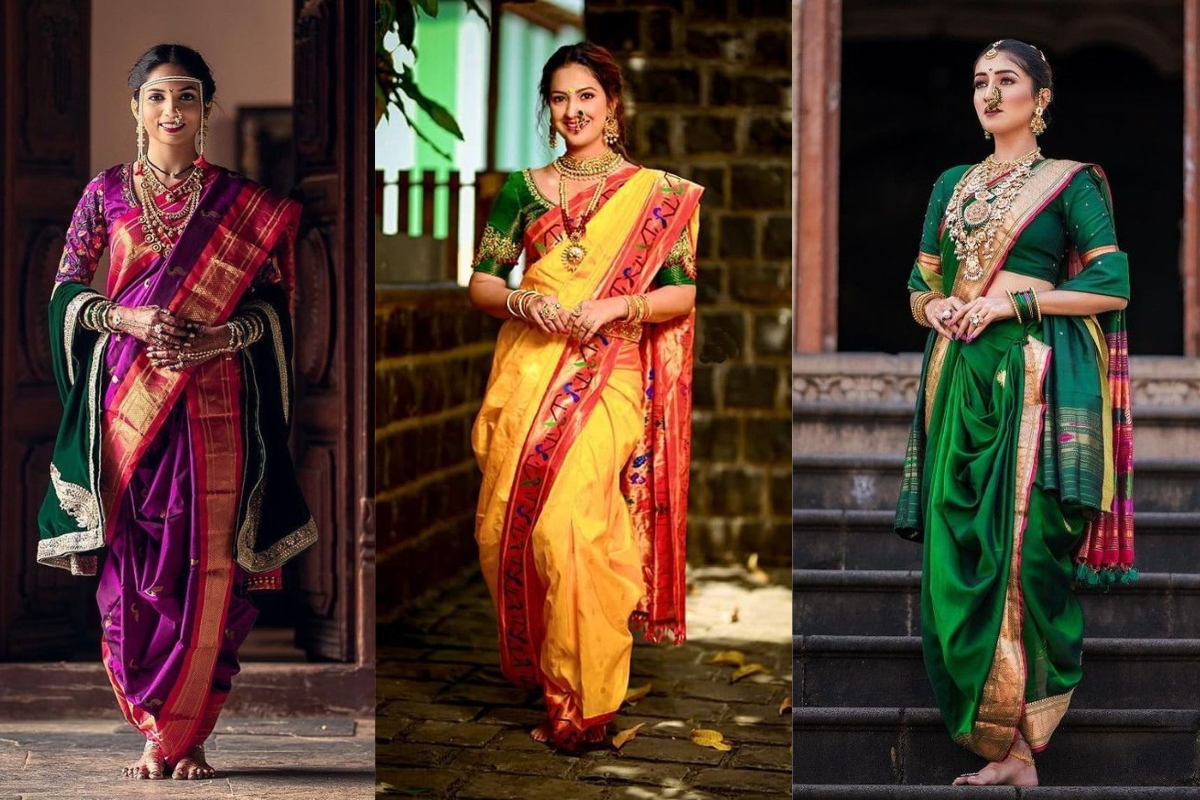 Gudi Padwa Nauvari Saree Look 2025