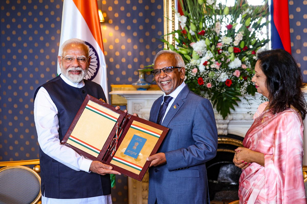 PM Modi Mauritius Award