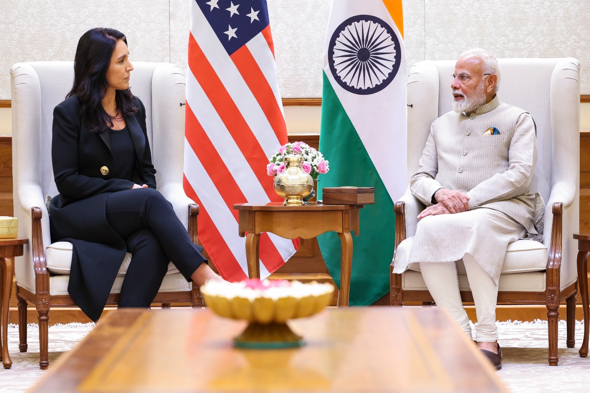 PM Modi Meets Tulsi Gabbard
