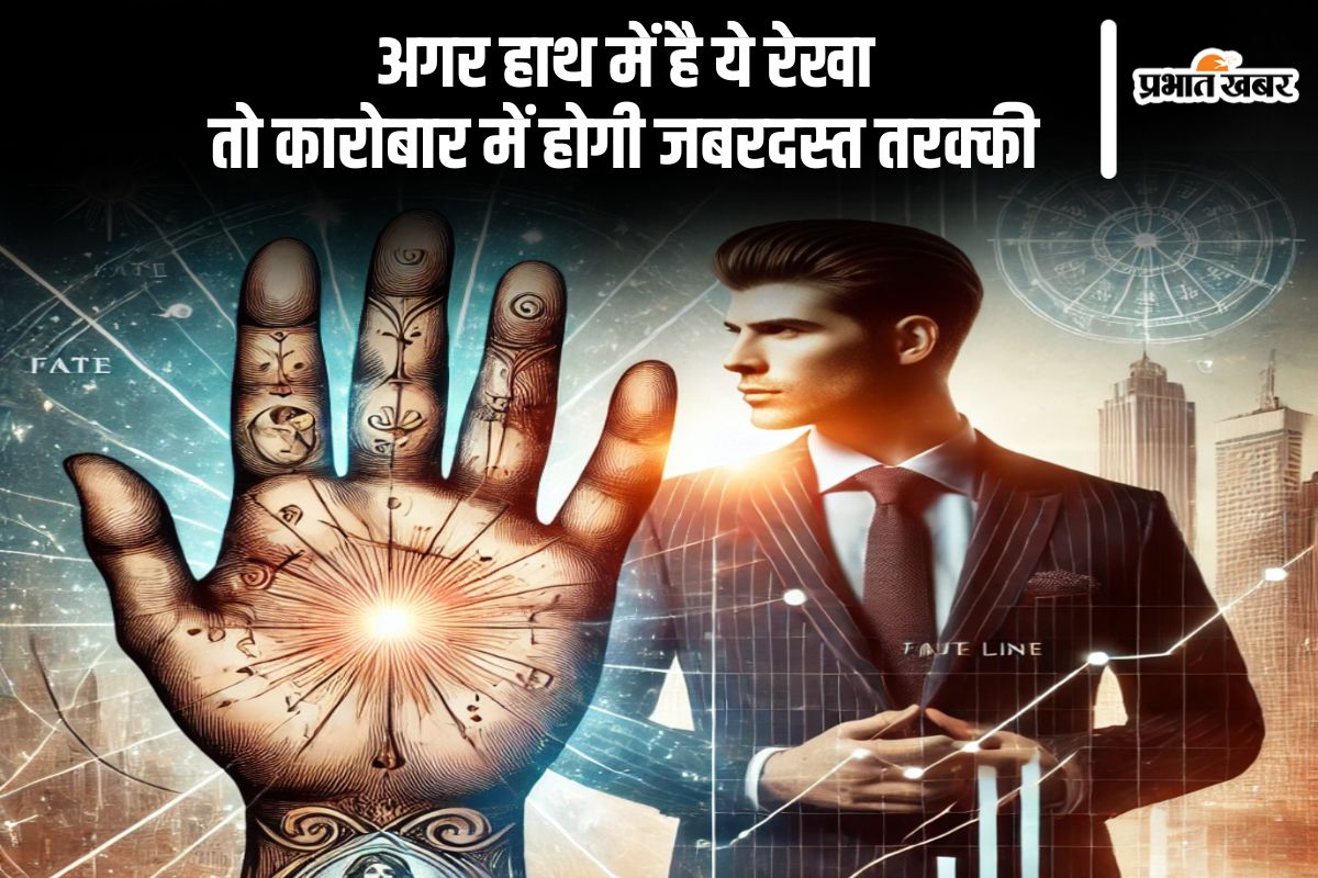 Palmistry: Lucky Sign In Hand for be successful businessman