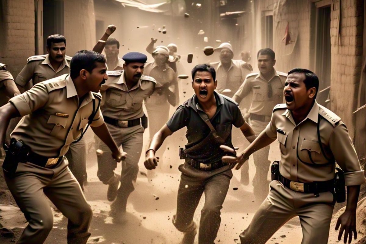 Police Team Attacked In Nawada