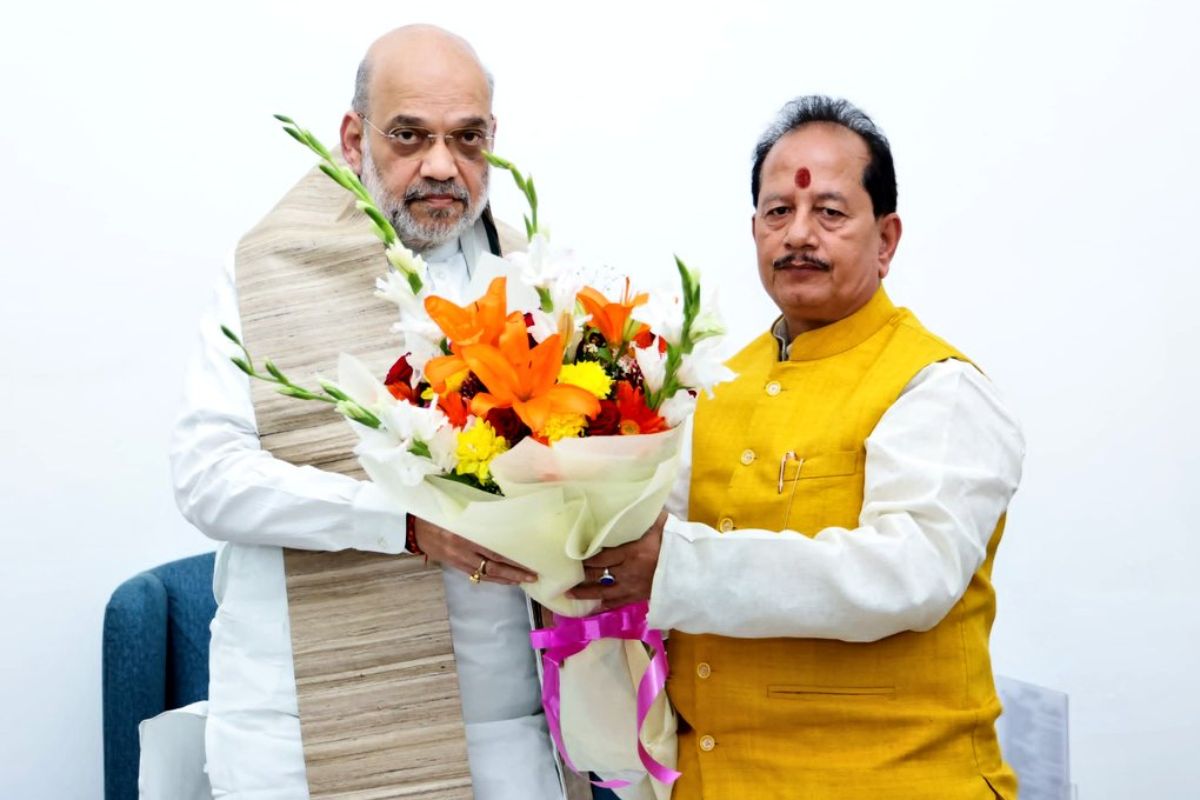 डिप्टी सीएम विजय सिन्हा ने गृहमंत्री अमित शाह से की मुलाकात