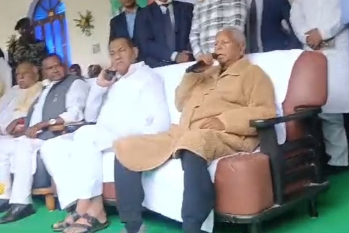 RJD Chief Lalu Yadav